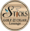 Sticks Golf and Cigar Lounge Logo