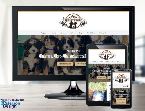 Dog Breeder Web Design: Alpine Bernedoodles Gets a Fresh New Look